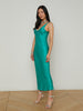 Akiya Satin Maxi Dress dress L'AGENCE