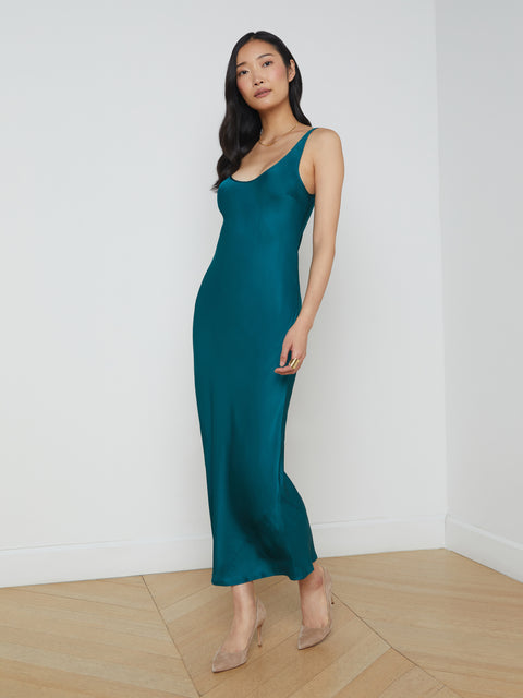 Akiya Tank Maxi Dress dress L'AGENCE   