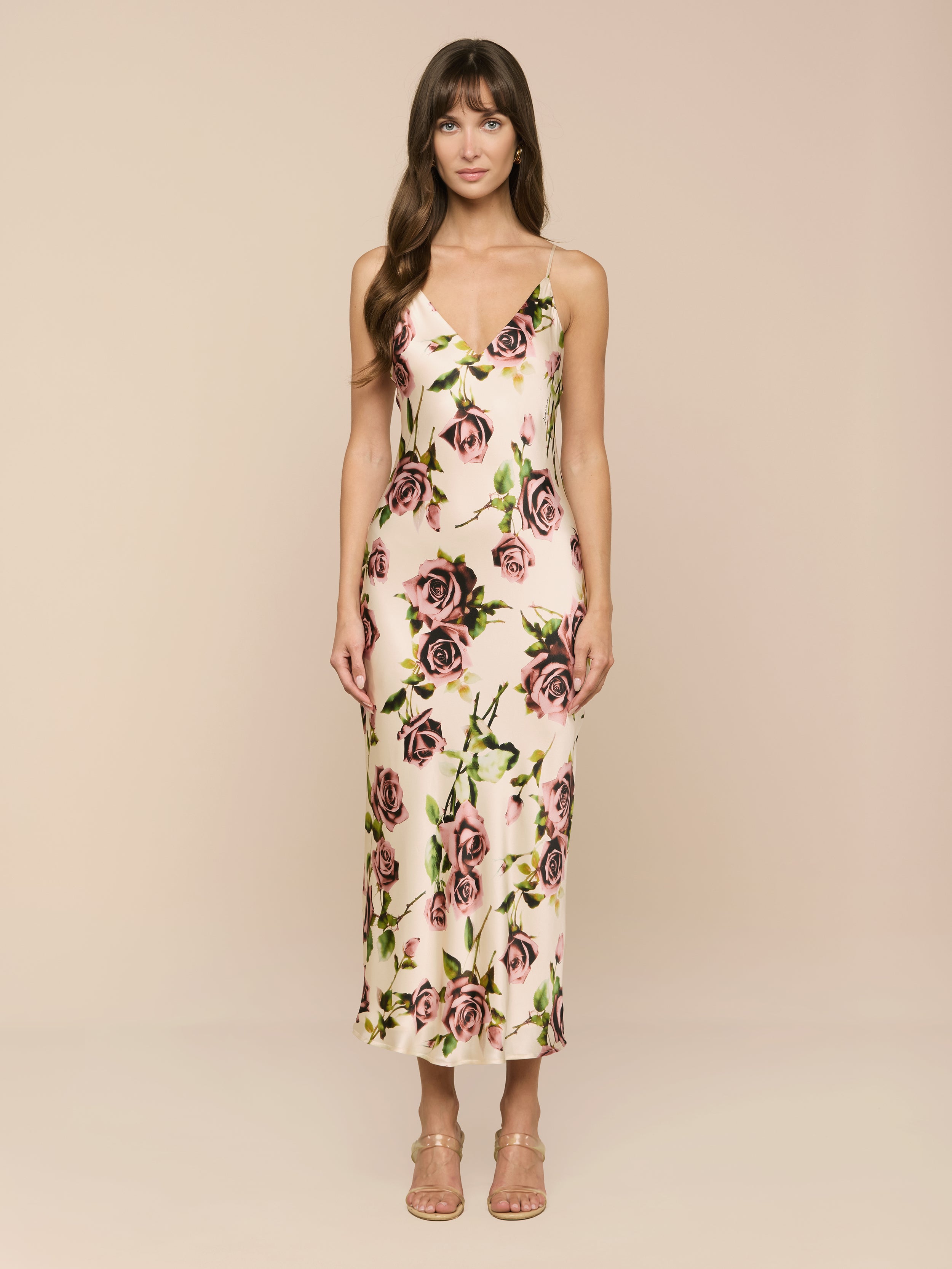 Seridie Silk Slip Dress