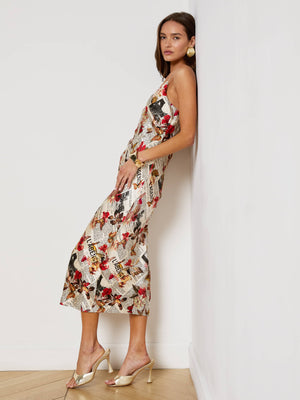 Seridie Silk Slip Dress