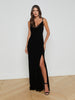 Venice Velvet Gown dress L'AGENCE   