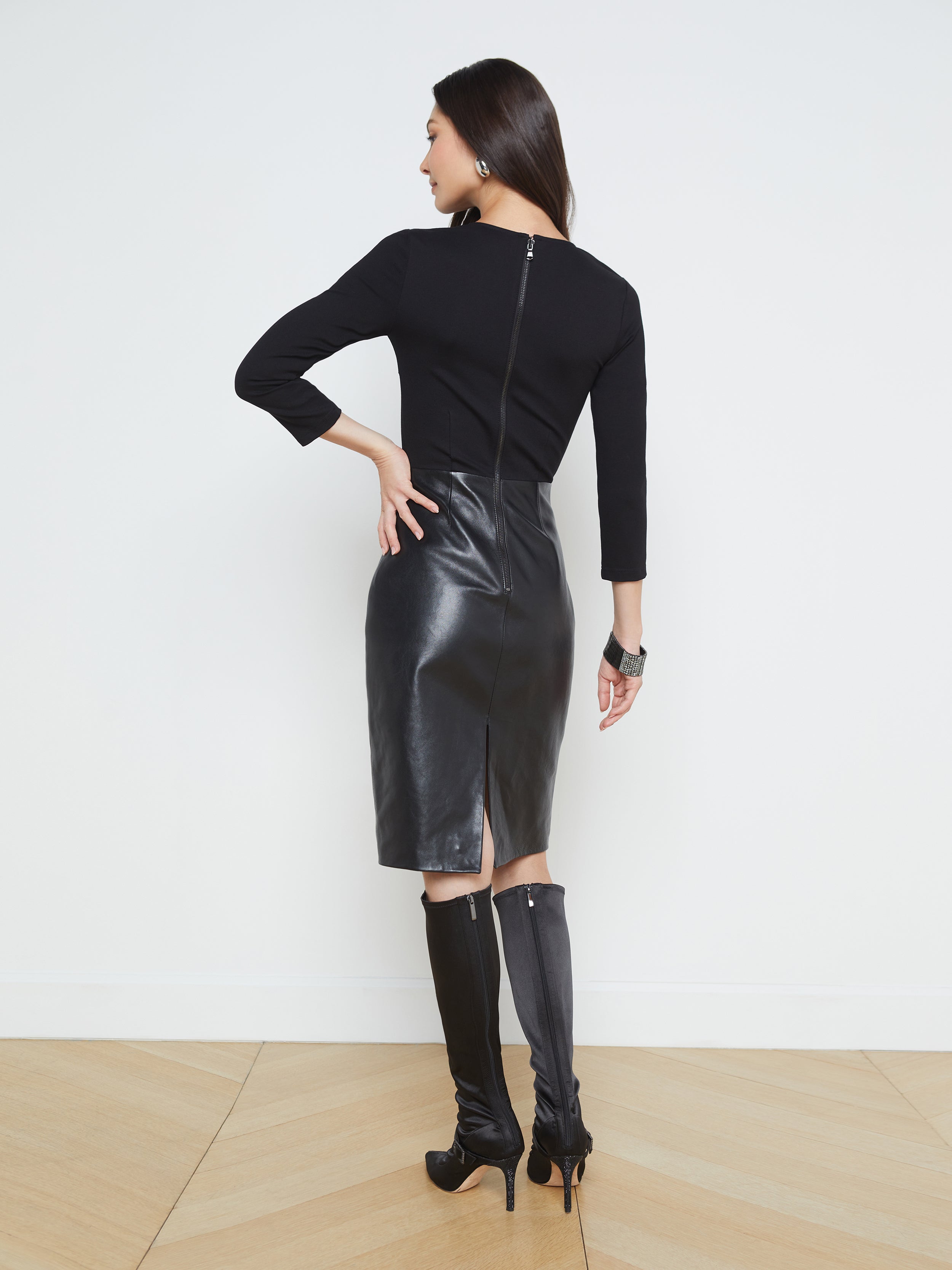 Sale Leather Dress