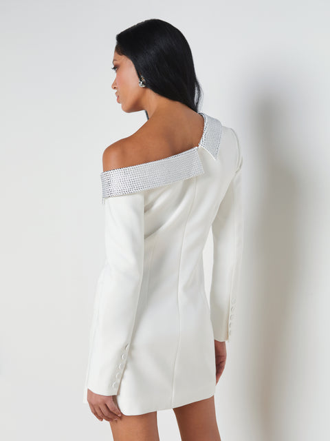 Dorothea Asymmetrical Blazer Dress dress L'AGENCE Sale   