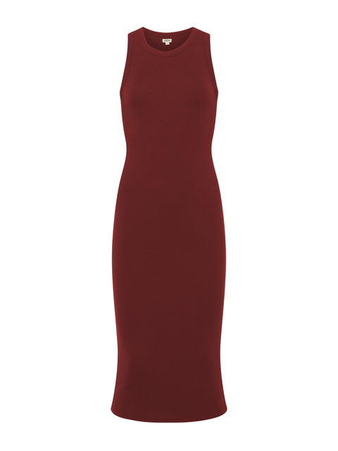 Nura Sleeveless Midi Dress dress L'AGENCE   