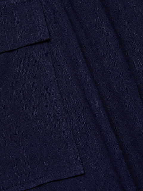 Mayer Linen-Blend Maxi Dress dress L'AGENCE