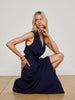Mayer Linen-Blend Maxi Dress dress L'AGENCE