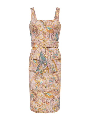 Idy Button-Front Dress