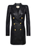 Tora Leather Blazer Dress dress L'AGENCE   