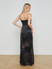 Silvana Silk Lace Gown dress L'AGENCE   