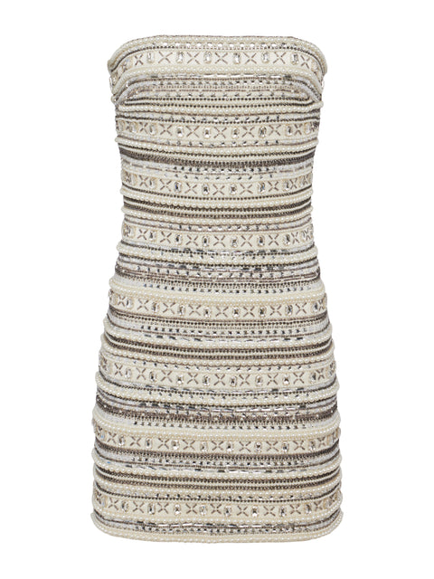 Diamond Crystal Embellished Dress dress L'AGENCE