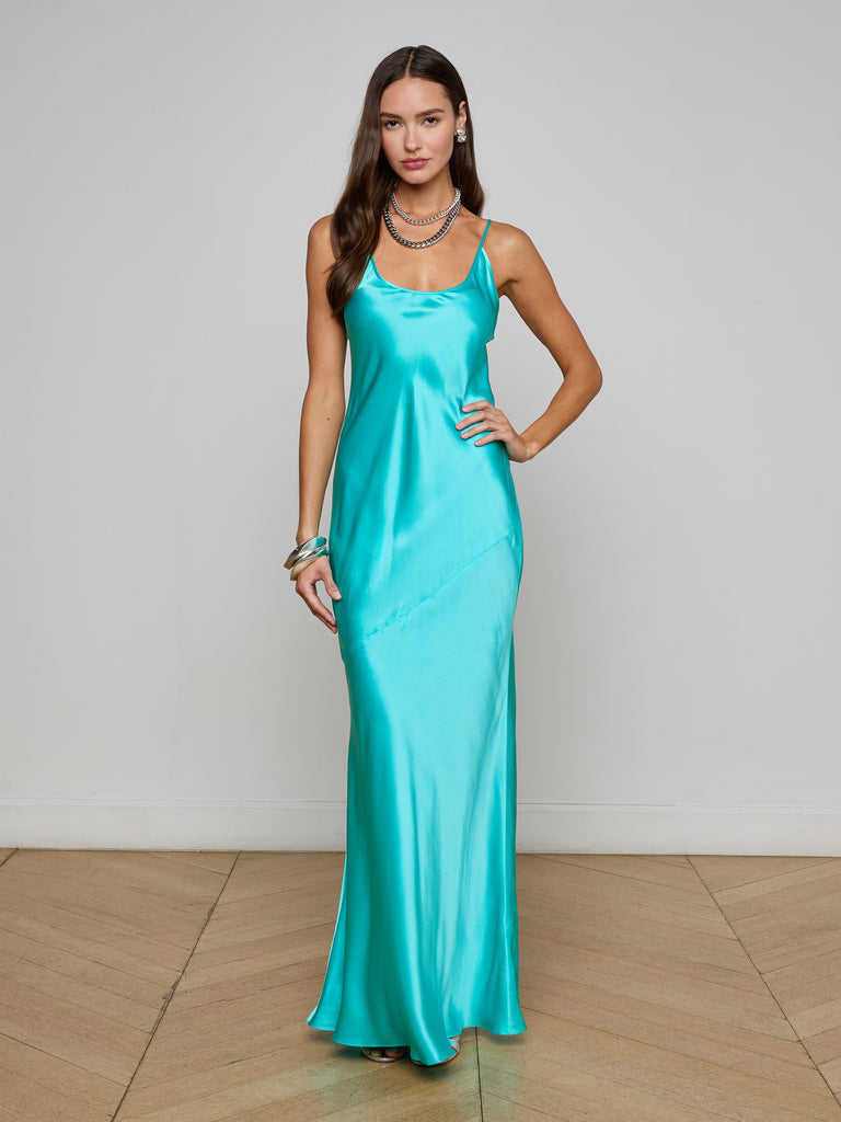 Charmaine Silk Gown