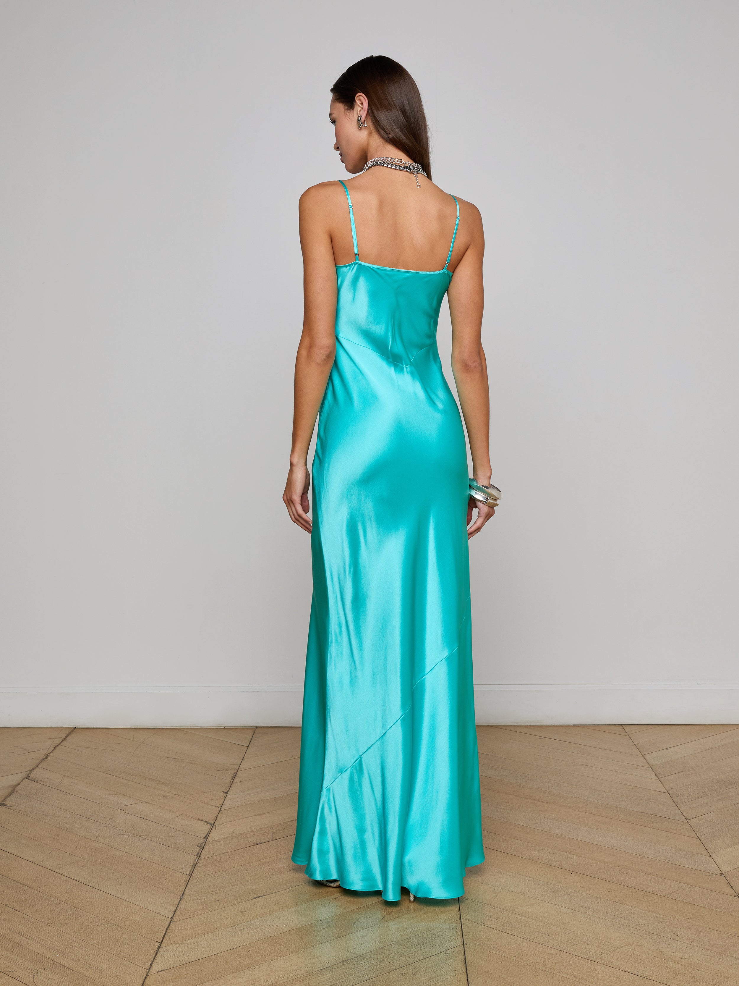 Charmaine Silk Gown