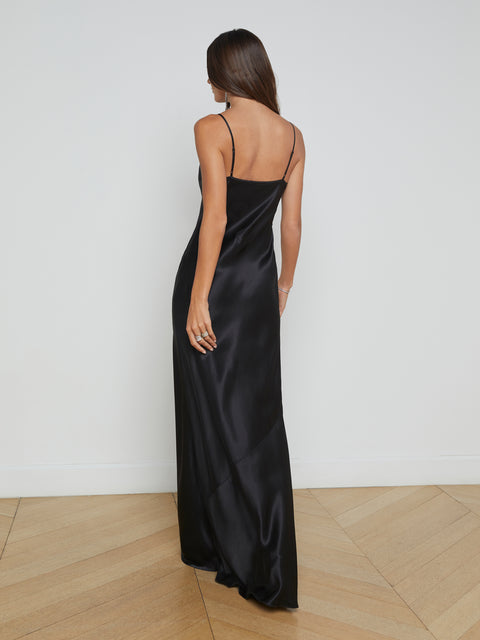 Charmaine Silk Gown dress L'AGENCE   