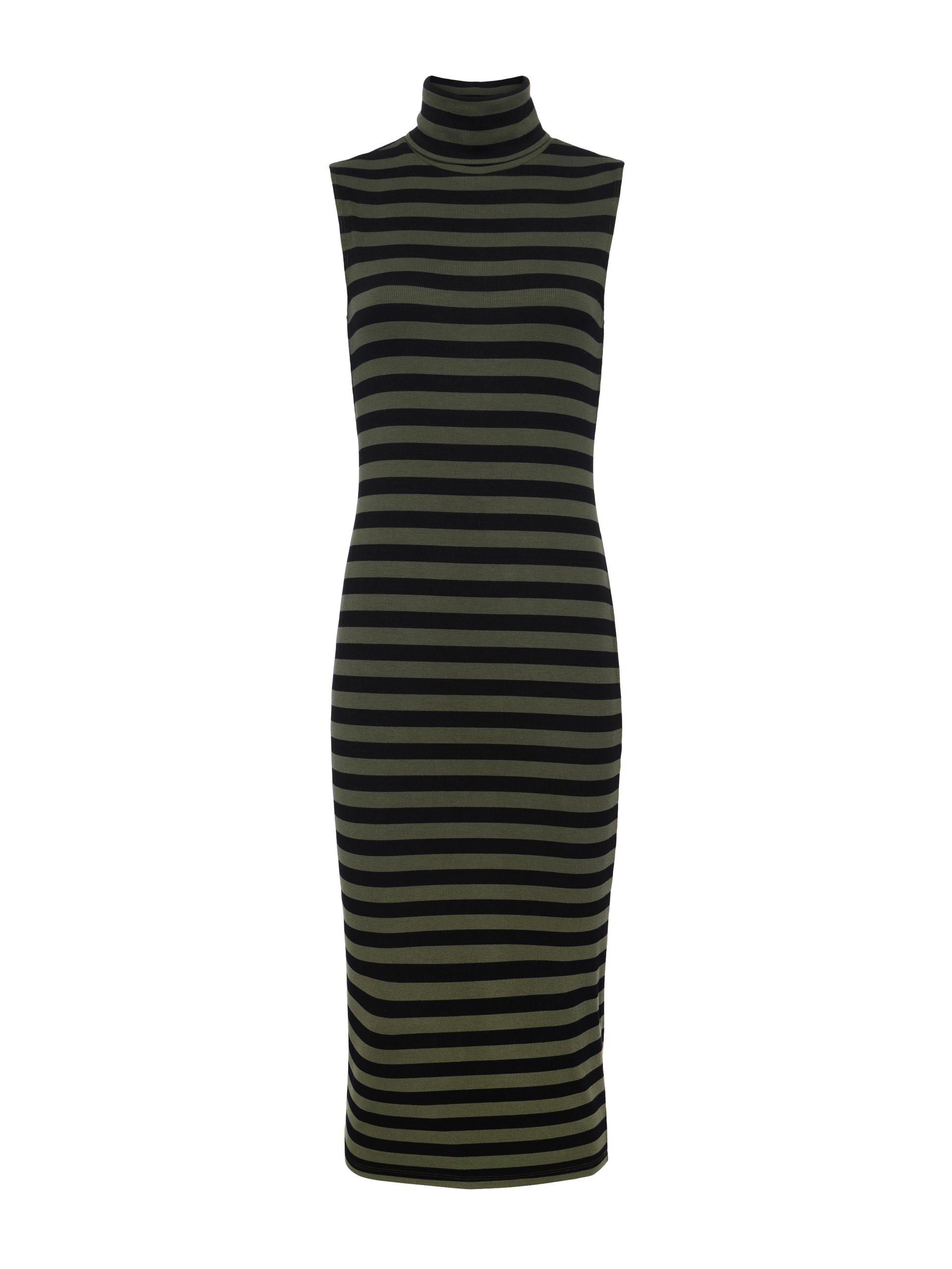 Brita Striped Turtleneck Dress dress L'AGENCE Sale