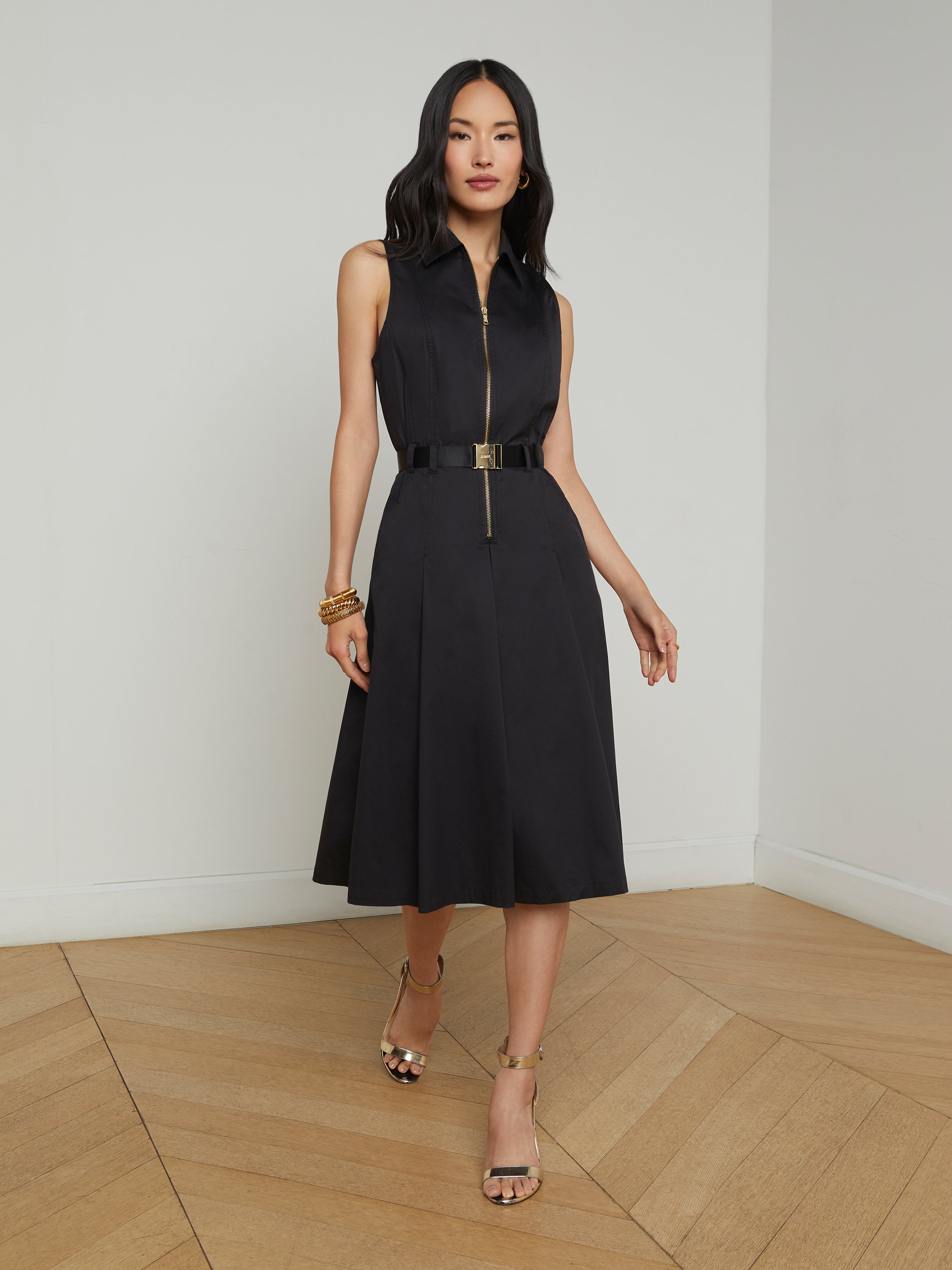 Kylo Poplin Shirt Dress dress L'AGENCE