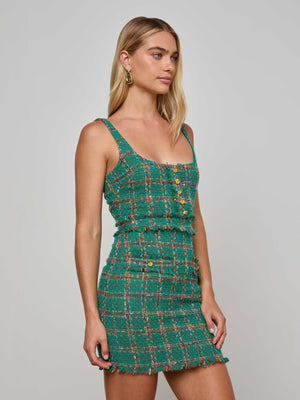 Valli Tweed Mini Dress