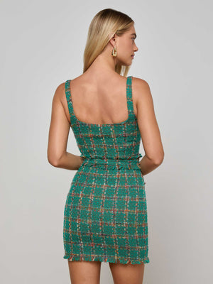Valli Tweed Mini Dress