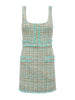 Valli Tweed Mini Dress