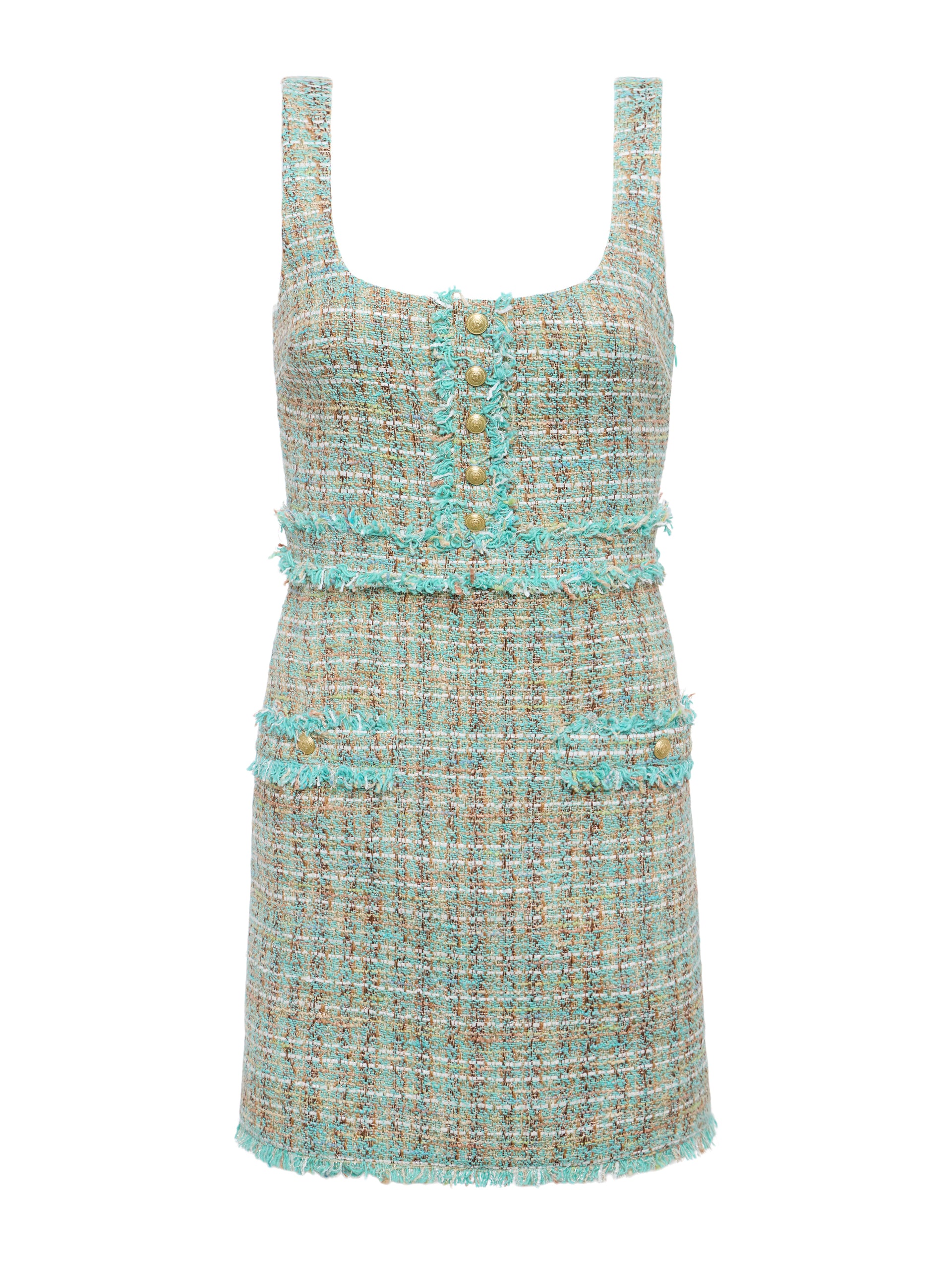 Valli Tweed Mini Dress