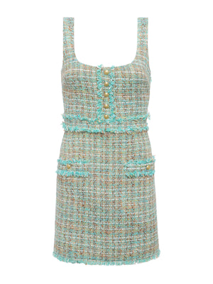 Valli Tweed Mini Dress