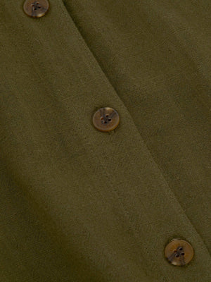 Malika Linen-Blend Shirt Dress dress L'AGENCE