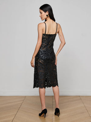 Robe en cuir végétalien Kazuko