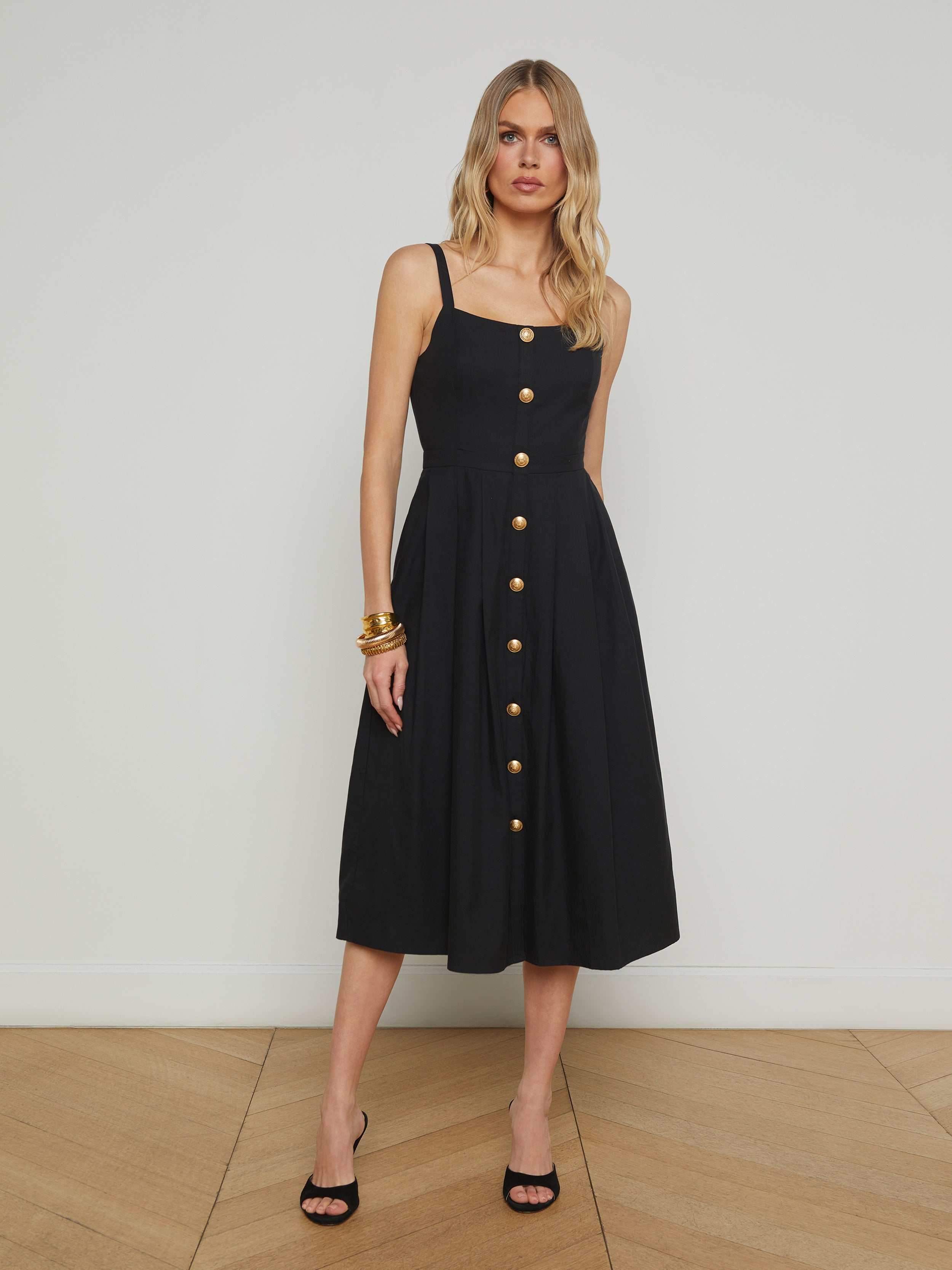 Esmeralda Poplin Dress dress L'AGENCE