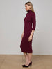 Voletta Turtleneck Midi Dress