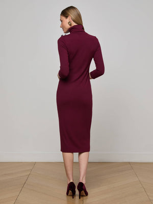 Voletta Turtleneck Midi Dress