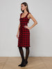 Aya Tweed Midi Dress