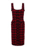 Aya Tweed Midi Dress