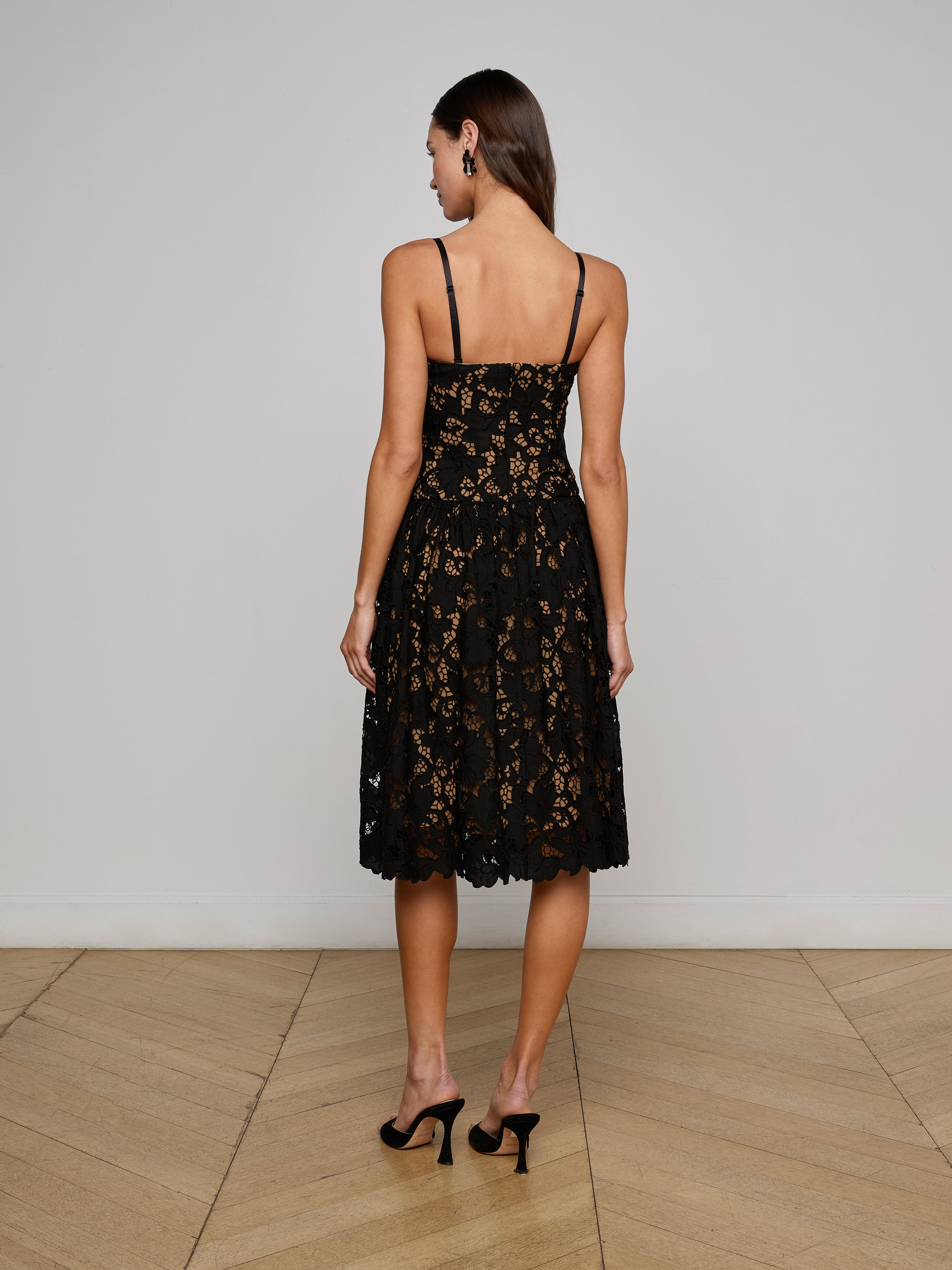 Flyn Lace Midi Dress