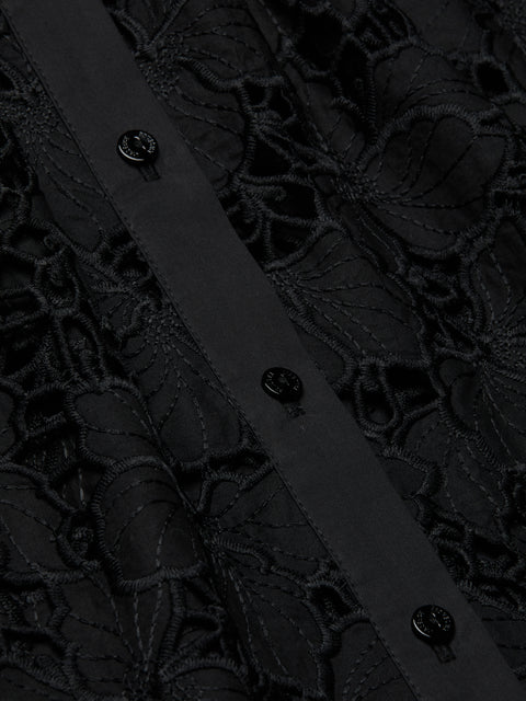 Emilio Lace Shirt Dress