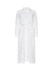 Emilio Lace Midi Shirt Dress dress L'AGENCE