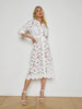 Emilio Lace Midi Shirt Dress dress L'AGENCE