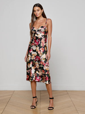 Robe de glissement coupé de biais Solay