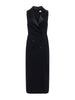 Catherine Tuxedo Midi Abito