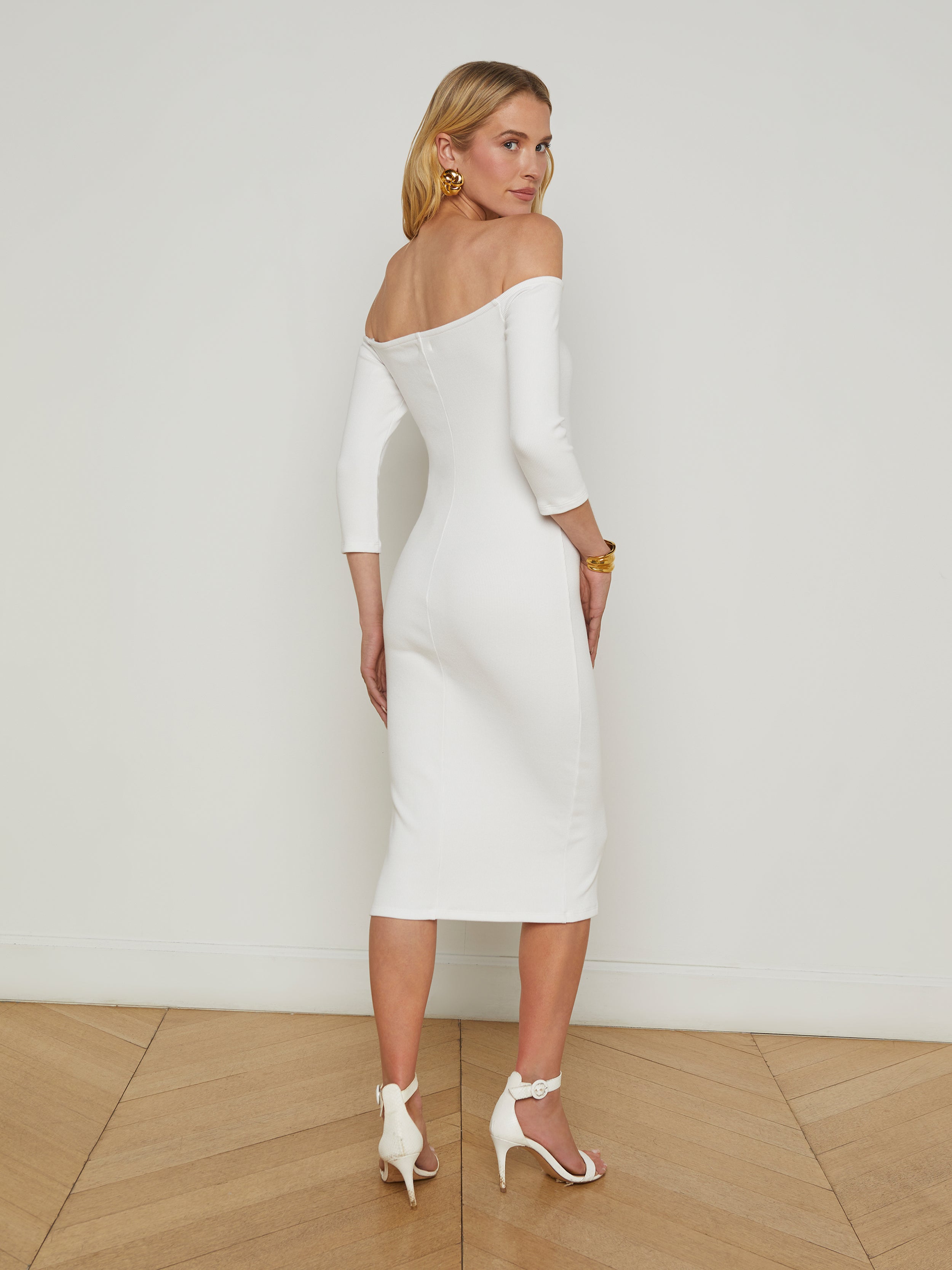 Zolita Off-The-Shoulder Dress dress L'AGENCE