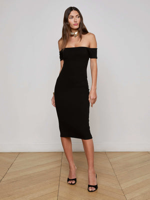 Yazzy Off-The-Shoulder Dress dress L'AGENCE