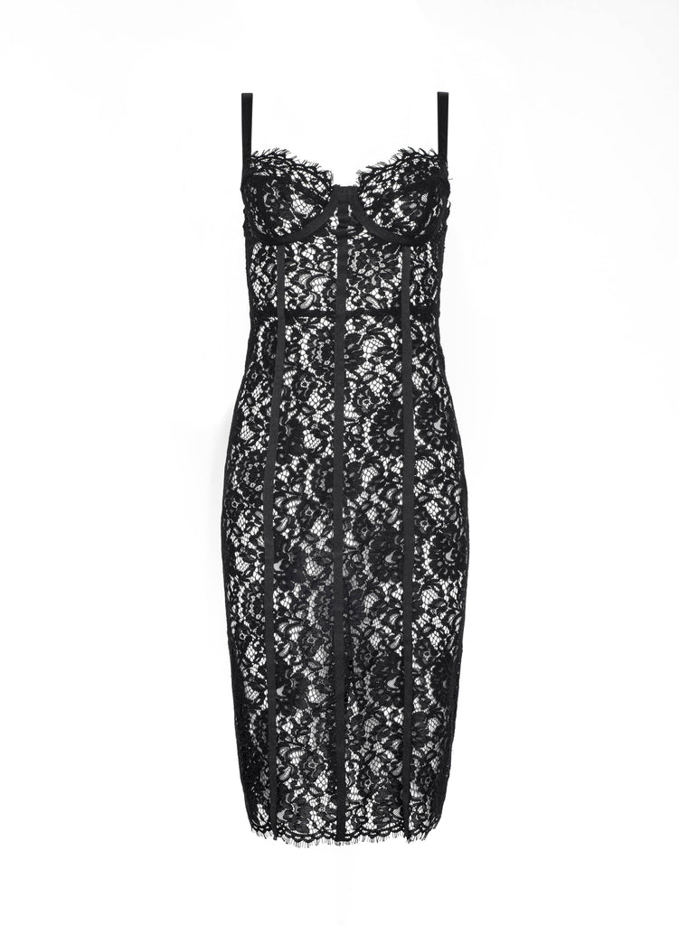 Jennifer Lace Midi Dress