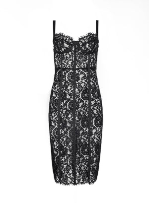 Jennifer Lace Midi Dress
