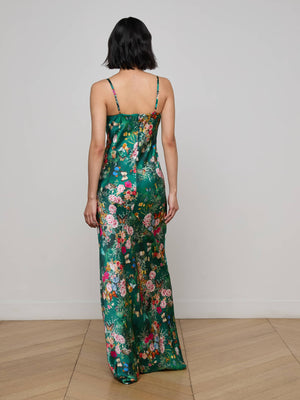 Sayla Silk Gown