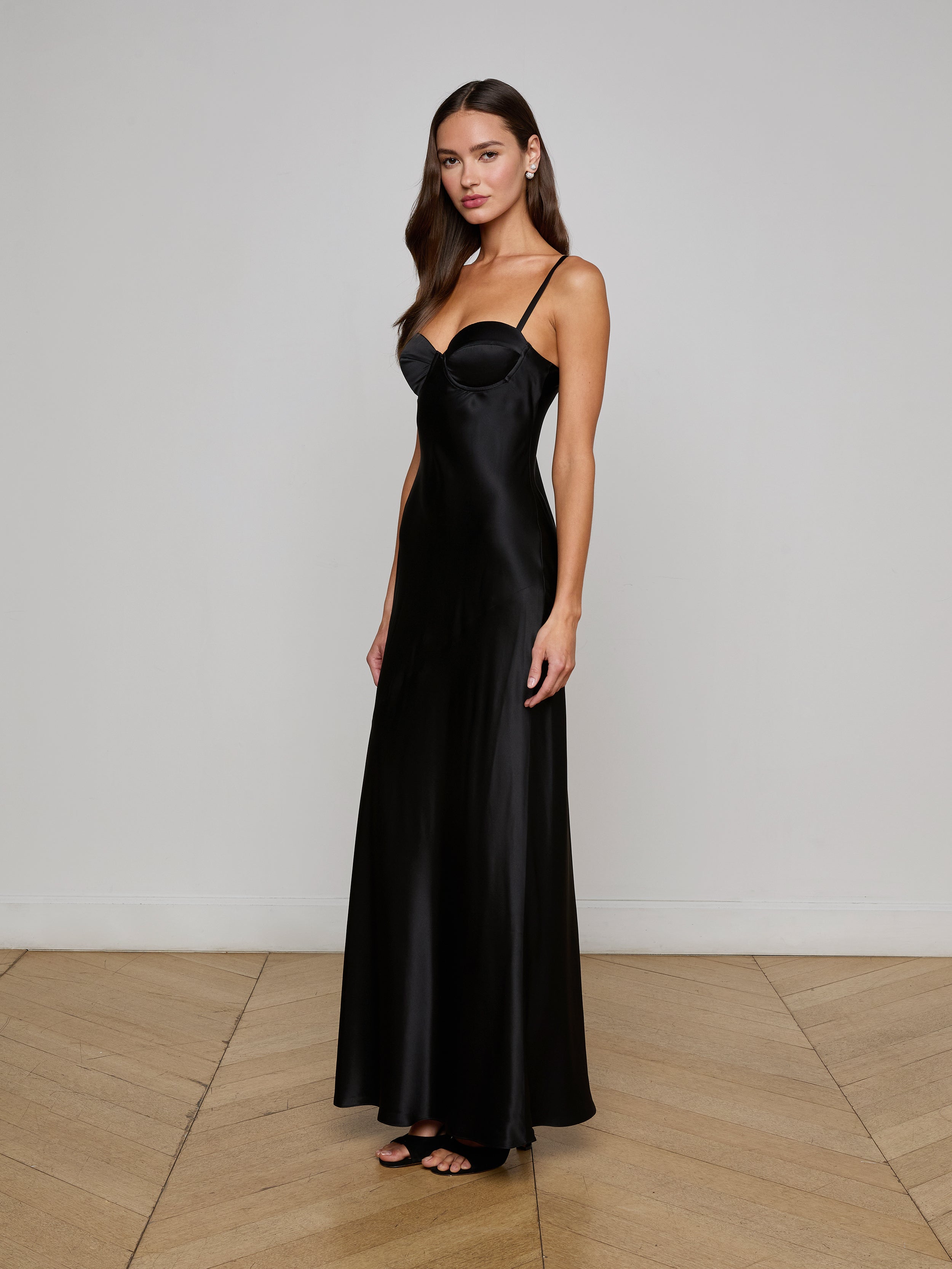 Sayla Silk Gown