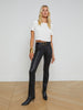 Donna Cropped Velvet Tee tee shirt L'AGENCE   