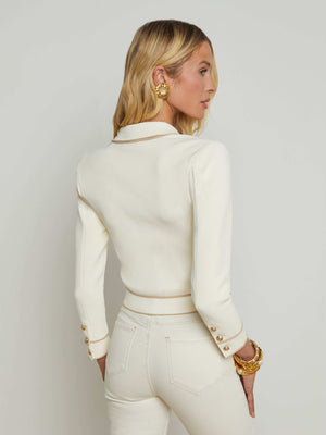 Neo Cropped Cardigan cardigan L'AGENCE