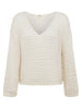 Ethan Open-Knit Pullover knit top L'AGENCE   