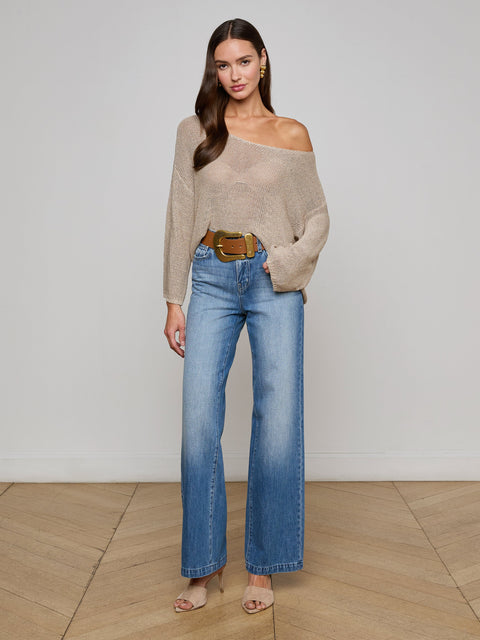 Ethan Knit Pullover sweater L'AGENCE
