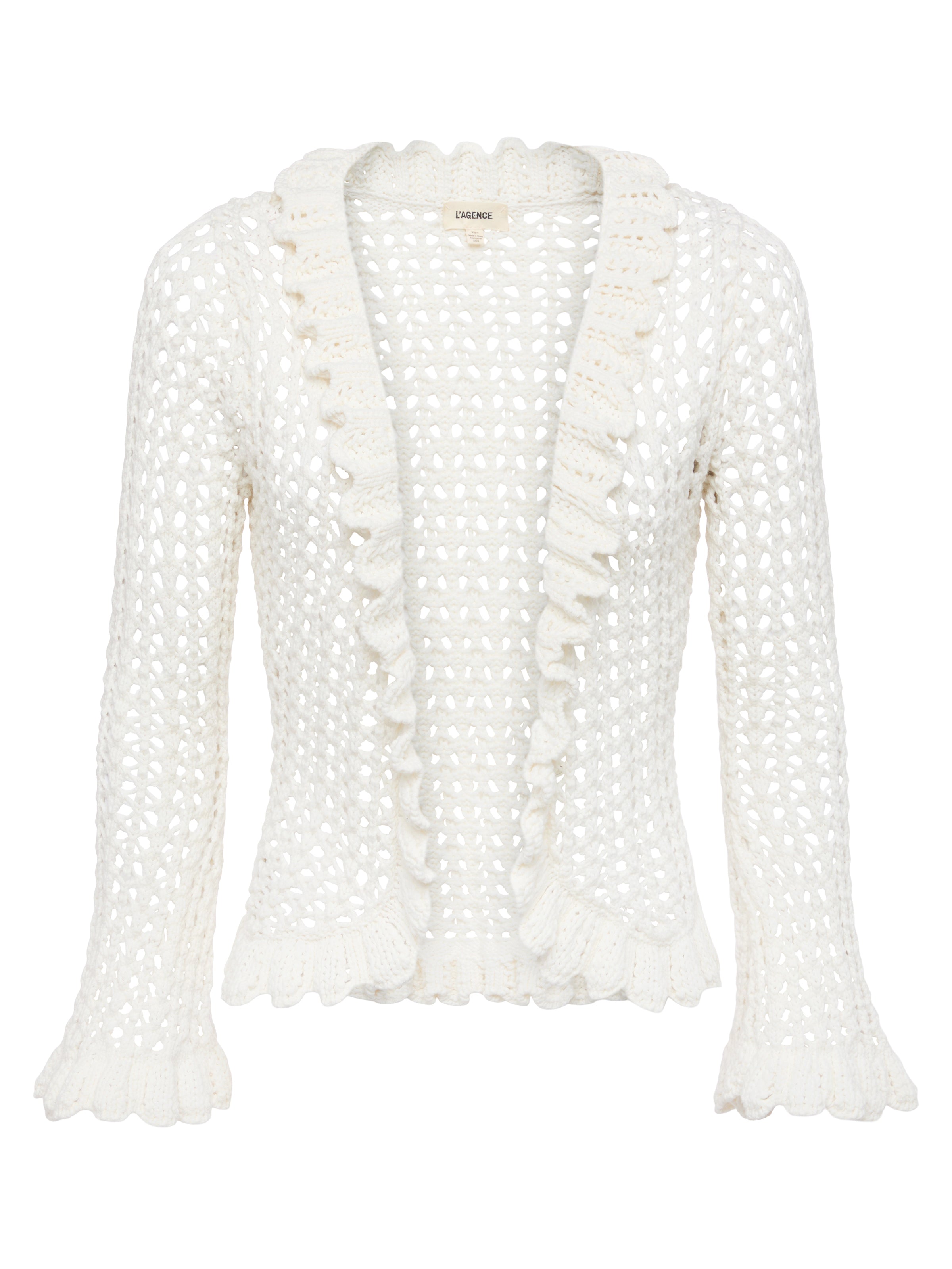 Solaris Crocheted Cardigan
