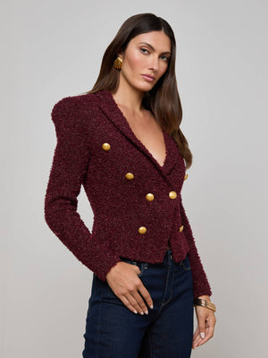 Blazer a maglia Bethany