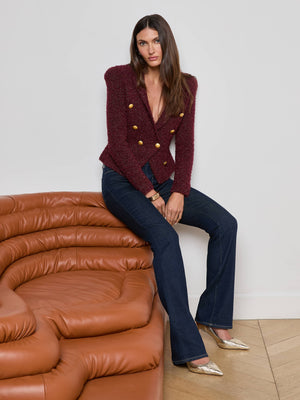 Blazer a maglia Bethany
